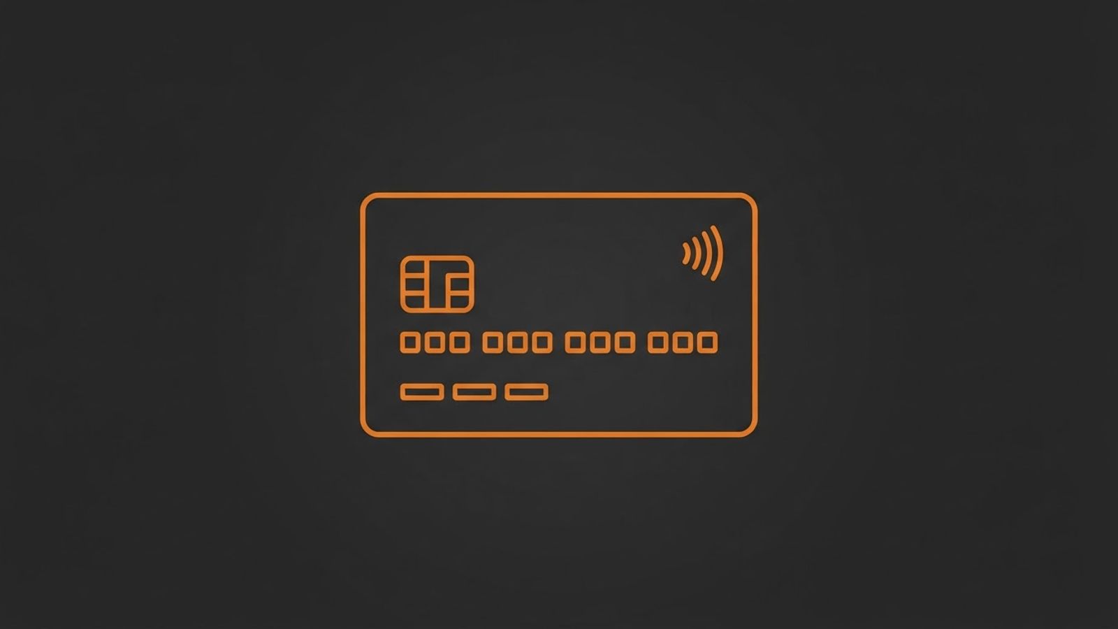 Icône de carte bancaire pour paiement en ligne